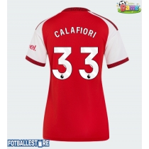 Arsenal Riccardo Calafiori #33 Hjemmedrakt Dame 2026-27 Kortermet